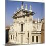 Cathedral of Mantua Façade-null-Mounted Giclee Print