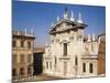 Cathedral of Mantua Facade-null-Mounted Giclee Print