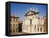 Cathedral of Mantua Facade-null-Framed Stretched Canvas
