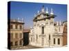 Cathedral of Mantua Facade-null-Stretched Canvas