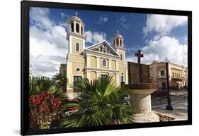 Cathedral of Mayaguez, Puerto Rico-George Oze-Framed Photographic Print