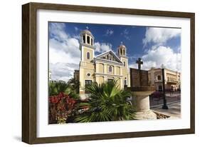 Cathedral of Mayaguez, Puerto Rico-George Oze-Framed Photographic Print