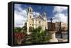 Cathedral of Mayaguez, Puerto Rico-George Oze-Framed Stretched Canvas