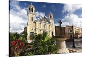 Cathedral of Mayaguez, Puerto Rico-George Oze-Stretched Canvas