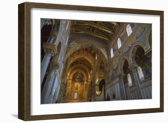Cathedral of Monreale, Monreale, Palermo, Sicily, Italy, Europe-Marco Simoni-Framed Photographic Print