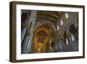 Cathedral of Monreale, Monreale, Palermo, Sicily, Italy, Europe-Marco Simoni-Framed Photographic Print