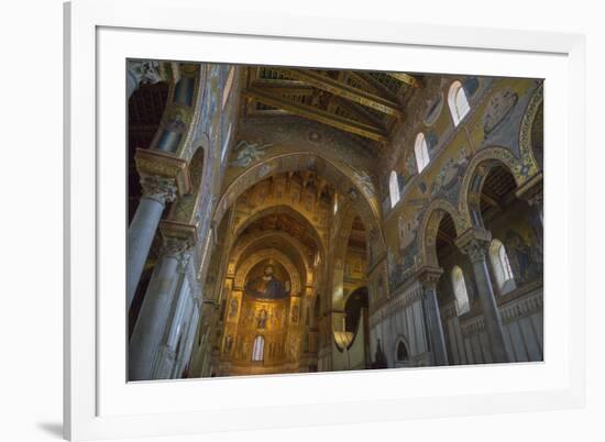 Cathedral of Monreale, Monreale, Palermo, Sicily, Italy, Europe-Marco Simoni-Framed Photographic Print