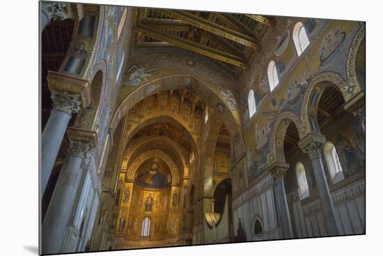 Cathedral of Monreale, Monreale, Palermo, Sicily, Italy, Europe-Marco Simoni-Mounted Photographic Print