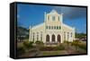 Cathedral of Mount Carmel, Garapan, Saipan, Northern Marianas, Central Pacific, Pacific-Michael Runkel-Framed Stretched Canvas