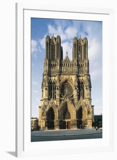 Cathedral of Notre-Dame of Reims-null-Framed Premium Giclee Print