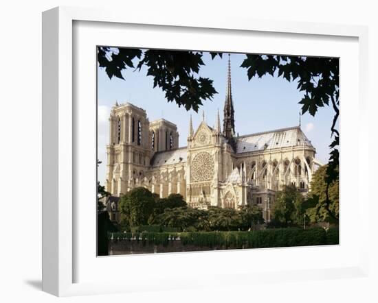 Cathedral of Notre Dame, Paris, France-Adam Woolfitt-Framed Photographic Print