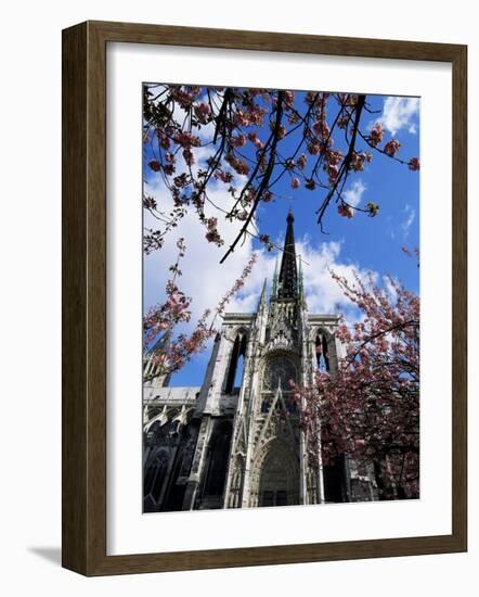 Cathedral of Notre-Dame, Rouen, Seine-Maritime, Haute Normandie (Normandy), France-David Hughes-Framed Photographic Print