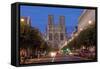 Cathedral of Notre Dame, Unesco World Heritage Site, Reims, Haute Marne, France-Charles Bowman-Framed Stretched Canvas