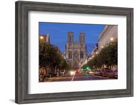 Cathedral of Notre Dame, Unesco World Heritage Site, Reims, Haute Marne, France-Charles Bowman-Framed Photographic Print