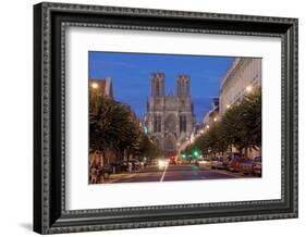 Cathedral of Notre Dame, Unesco World Heritage Site, Reims, Haute Marne, France-Charles Bowman-Framed Photographic Print