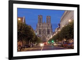 Cathedral of Notre Dame, Unesco World Heritage Site, Reims, Haute Marne, France-Charles Bowman-Framed Photographic Print