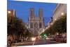 Cathedral of Notre Dame, Unesco World Heritage Site, Reims, Haute Marne, France-Charles Bowman-Mounted Premium Photographic Print