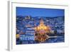 Cathedral of San Giorgio, Modica, Sicily, Italy-Neil Farrin-Framed Photographic Print