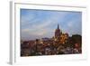 Cathedral of San Miguel De Allende at Sunset-Craig Lovell-Framed Photographic Print