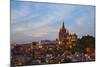 Cathedral of San Miguel De Allende at Sunset-Craig Lovell-Mounted Photographic Print