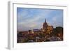 Cathedral of San Miguel De Allende at Sunset-Craig Lovell-Framed Photographic Print