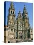 Cathedral of Santiago De Compostela, UNESCO World Heritage Site, Galicia, Spain, Europe-Maxwell Duncan-Stretched Canvas