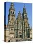 Cathedral of Santiago De Compostela, UNESCO World Heritage Site, Galicia, Spain, Europe-Maxwell Duncan-Stretched Canvas