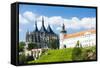 Cathedral of St. Barbara and Jesuit College, Kutna Hora, Czech Republic-phbcz-Framed Stretched Canvas