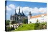 Cathedral of St. Barbara and Jesuit College, Kutna Hora, Czech Republic-phbcz-Stretched Canvas