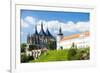 Cathedral of St. Barbara and Jesuit College, Kutna Hora, Czech Republic-phbcz-Framed Photographic Print