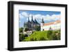 Cathedral of St. Barbara and Jesuit College, Kutna Hora, Czech Republic-phbcz-Framed Photographic Print