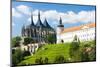 Cathedral of St. Barbara and Jesuit College, Kutna Hora, Czech Republic-phbcz-Mounted Photographic Print