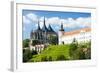 Cathedral of St. Barbara and Jesuit College, Kutna Hora, Czech Republic-phbcz-Framed Photographic Print
