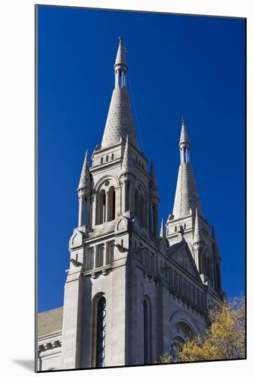 Cathedral of St Joseph, Sioux Falls, South Dakota, USA-Walter Bibikow-Mounted Photographic Print