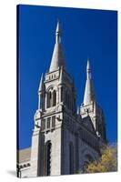 Cathedral of St Joseph, Sioux Falls, South Dakota, USA-Walter Bibikow-Stretched Canvas