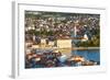 Cathedral of St. Lawrence at Sunrise-Matthew Williams-Ellis-Framed Photographic Print