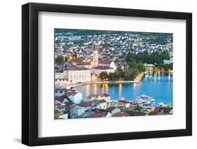 Cathedral of St. Lawrence in the Evening-Matthew Williams-Ellis-Framed Photographic Print