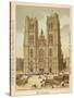 Cathedral of St Michael and St Gudula, Brussels-null-Stretched Canvas