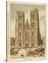 Cathedral of St Michael and St Gudula, Brussels-null-Stretched Canvas