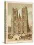 Cathedral of St Michael and St Gudula, Brussels-null-Stretched Canvas