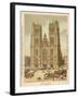 Cathedral of St Michael and St Gudula, Brussels-null-Framed Giclee Print