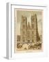 Cathedral of St Michael and St Gudula, Brussels-null-Framed Giclee Print