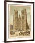 Cathedral of St Michael and St Gudula, Brussels-null-Framed Giclee Print