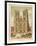 Cathedral of St Michael and St Gudula, Brussels-null-Framed Giclee Print