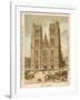 Cathedral of St Michael and St Gudula, Brussels-null-Framed Giclee Print