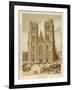 Cathedral of St Michael and St Gudula, Brussels-null-Framed Giclee Print
