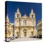 Cathedral of St Paul in Mdina on Malta-enricocacciafotografie-Stretched Canvas