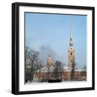 Cathedral of St Peter and St Paul in St Petersburg, 18th Century-CM Dixon-Framed Photographic Print