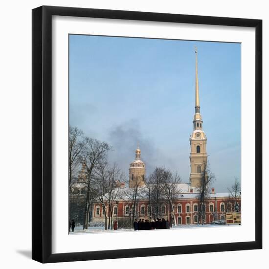 Cathedral of St Peter and St Paul in St Petersburg, 18th Century-CM Dixon-Framed Photographic Print