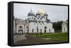 Cathedral of St. Sophia, Kremlin of Novgorod, UNESCO World Heritage Site, Novgorod, Russia, Europe-Michael Runkel-Framed Stretched Canvas